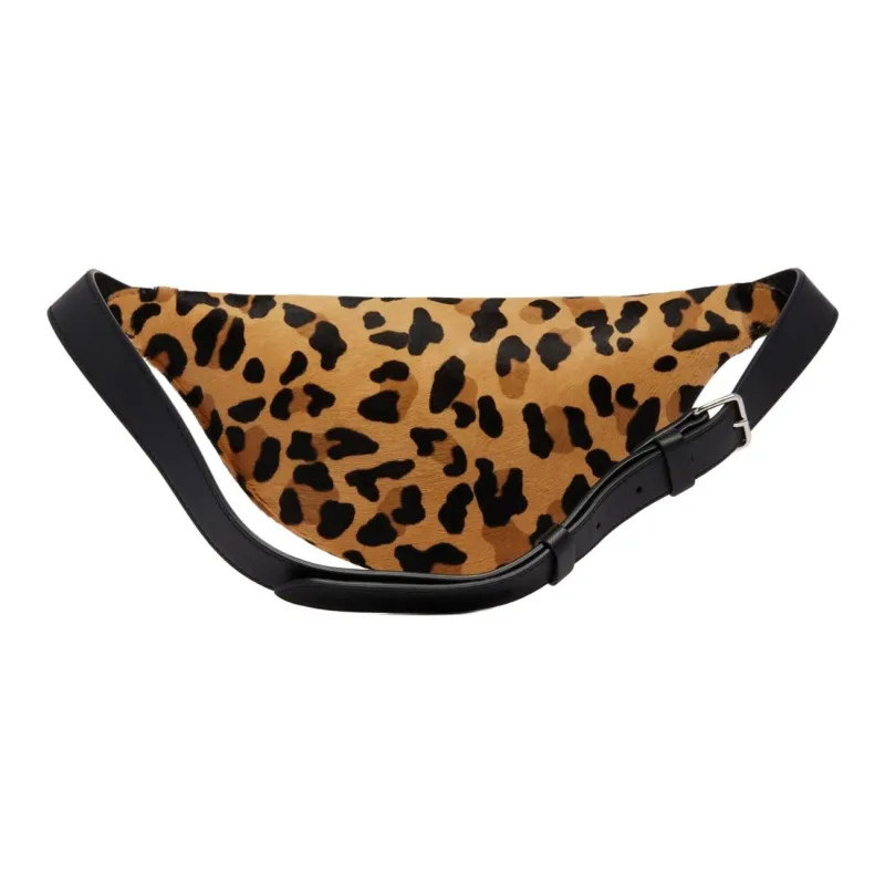 Alaia Leather Fanny Pack Women's Brown-3