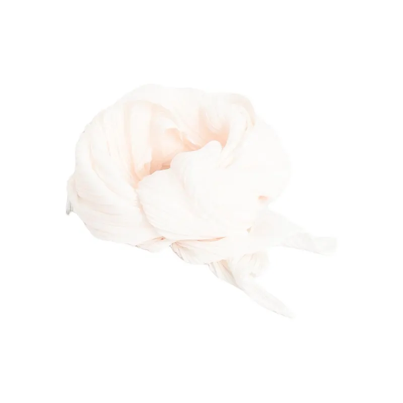 PLEATS PLEASE ISSEY MIYAKE Polyester Knit Scarves Women's White-2
