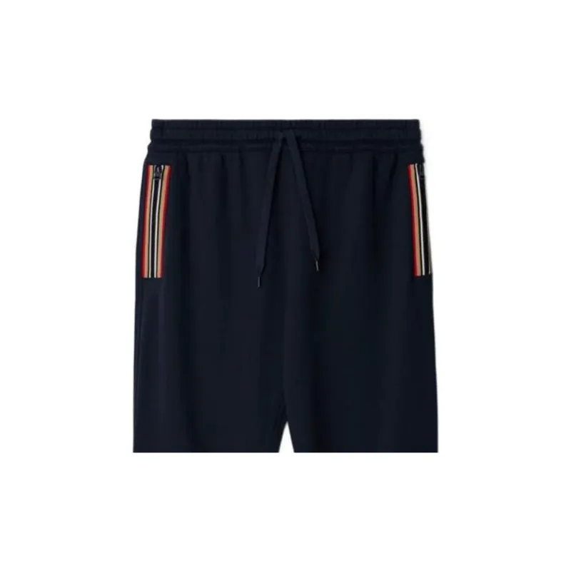 Burberry SS24 Casual Pants Men's Navy-3