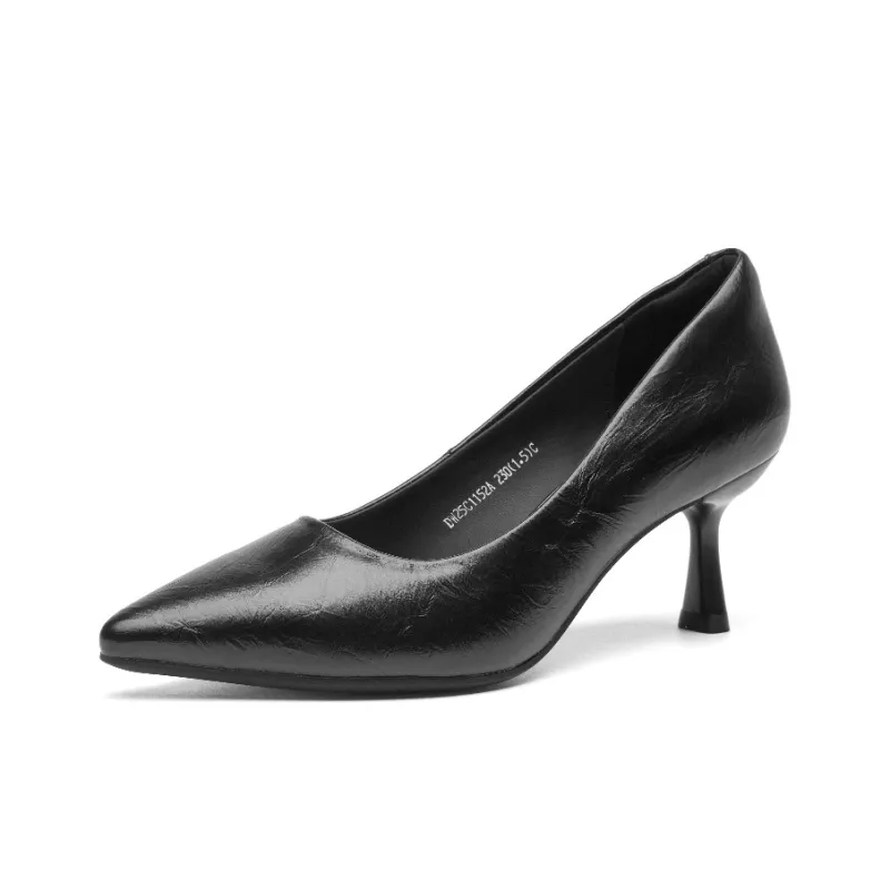 DUSTO Slim Heel High Heels 6.4cm Women's-4