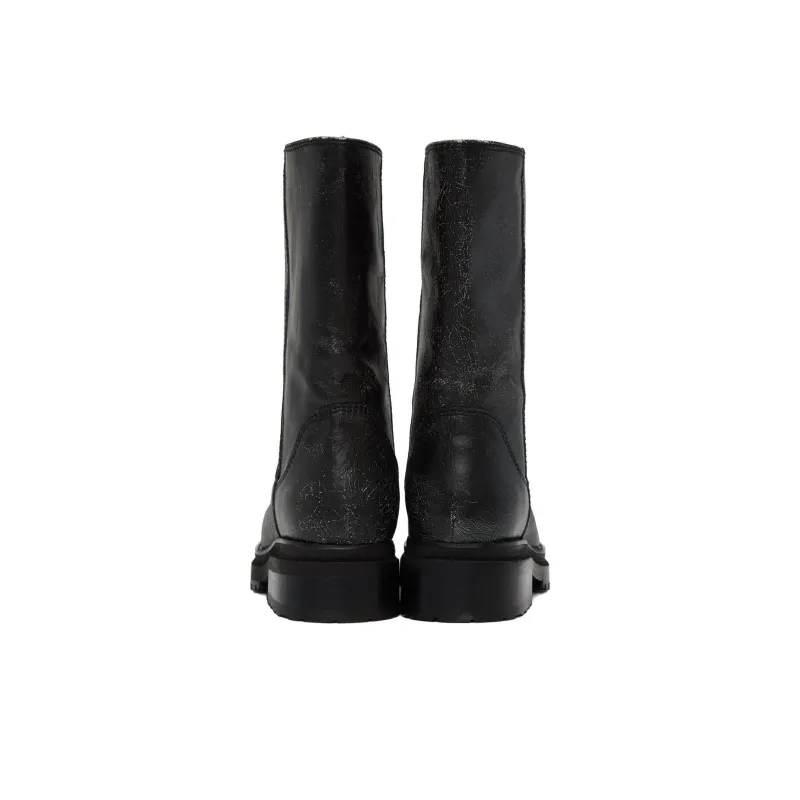 ECKHAUS LATTA Square-toe 70mm Leather Boots-4