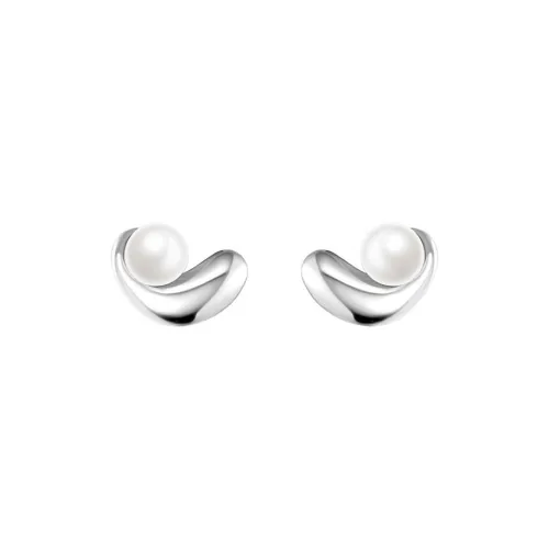 May10th S925 Silver Stud Stud Earrings Women's