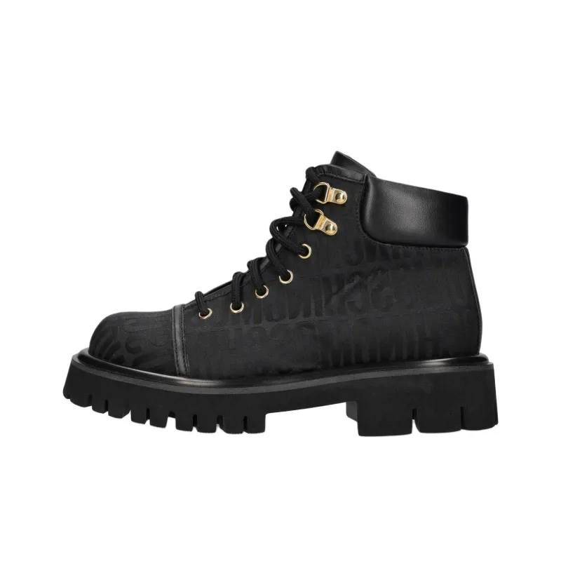 MOSCHINO Ankle Boots 4.5cm Women's Black-0