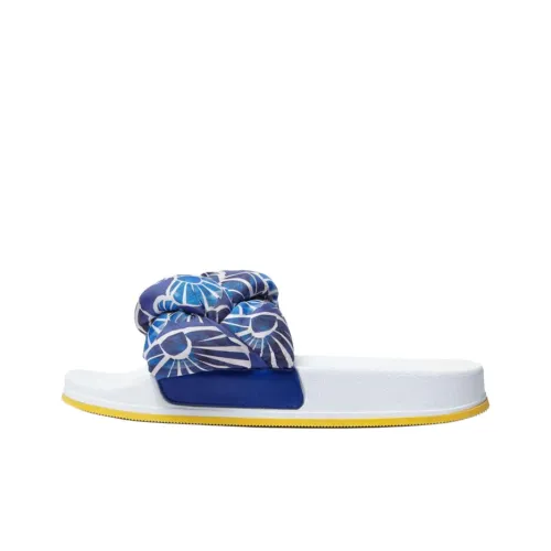 La DOUBLEJ. Printed Braided Flat Sandals Women's