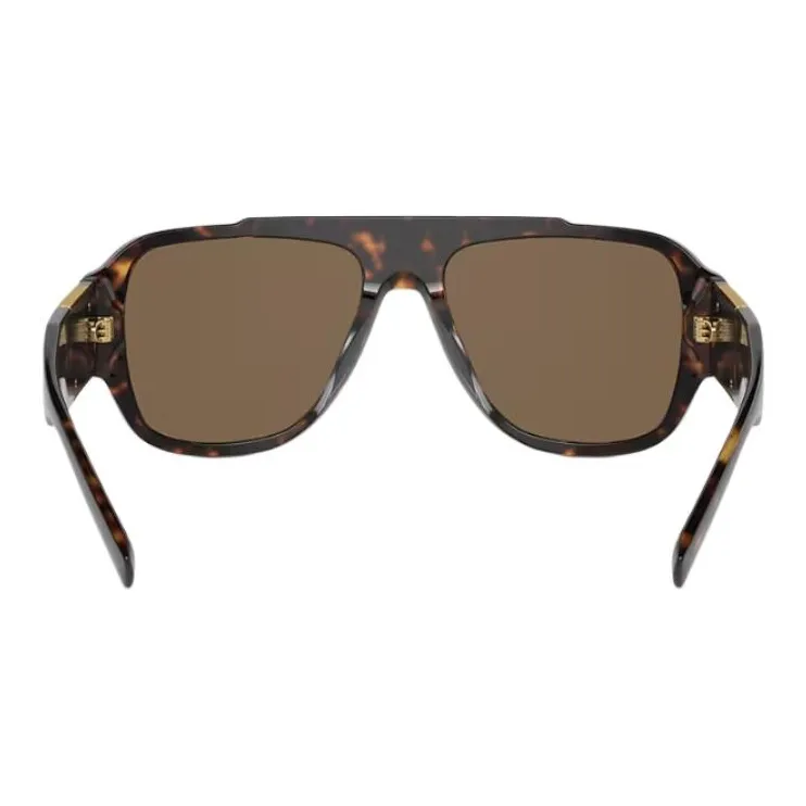 VERSACE Oversize Frame Sunglasses-3