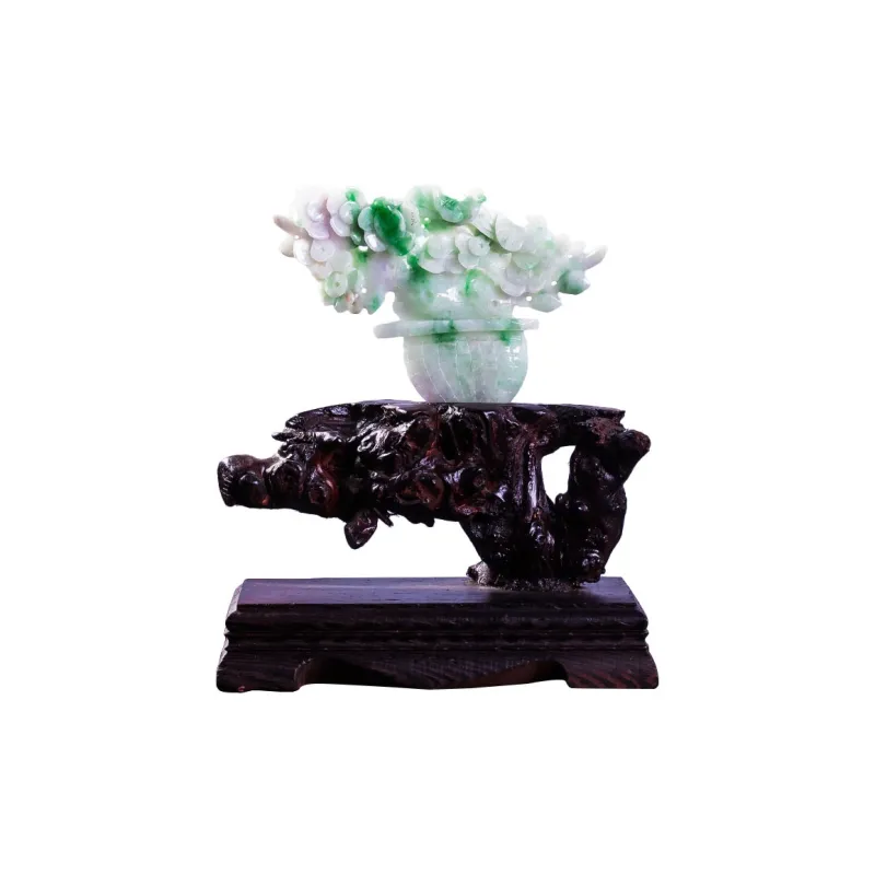 Yubo City Glutinous Jade Jadeite Ornaments Unisex-0