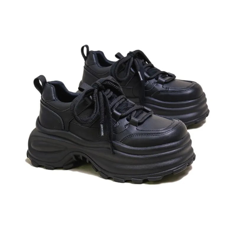 Ruomini Slip-Resistant Low-Top Chunky Sneakers Women's-1