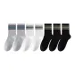 2 Light Gray+2 White+3 Black