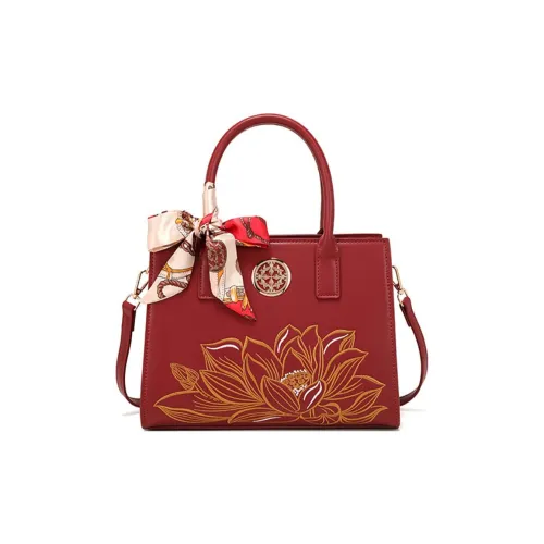PAYOT Microfiber Synthetic Leather Shoulder bag 205w3090 Crossbody bag 205w3090 Handbag 205w3090 Regular Women's Burgundy