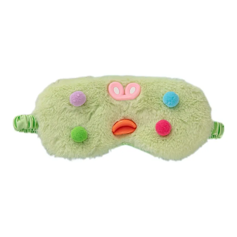 NUOTING Imitation Rabbit Plush Eye Masks-2