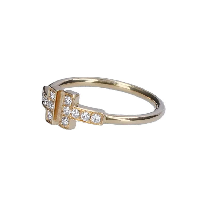 TIFFANY & CO. Diamond Rings Women's Gold-1
