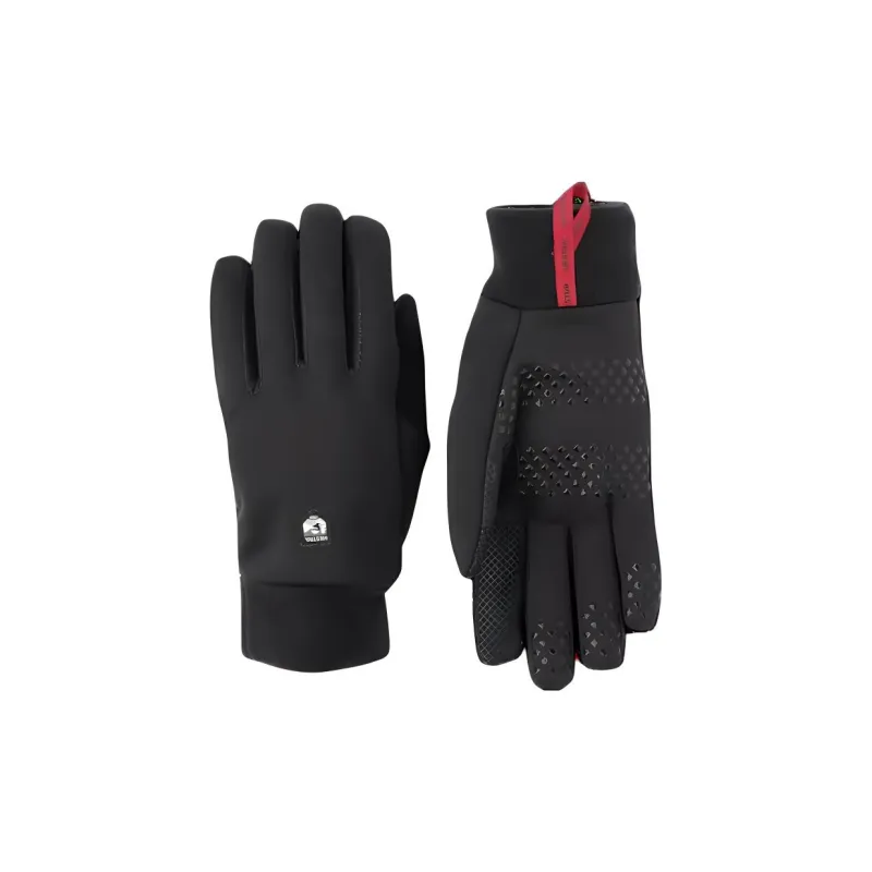 HESTRA Wool Gloves Unisex Black-0