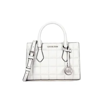 MICHAEL KORS Artificial Leather Quilting Handbag Small Size Women's White