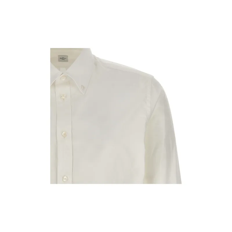 BERLUTI Scritto Alessandro Collared Long Sleeve Shirt-2