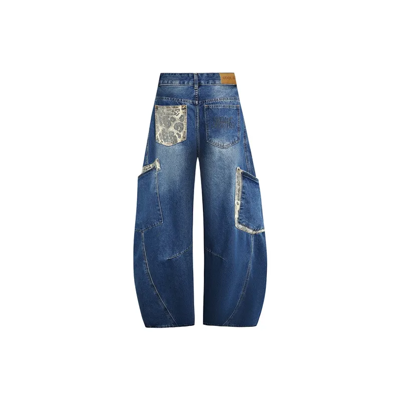 COOLALPACA Jeans Unisex Light Blue-1