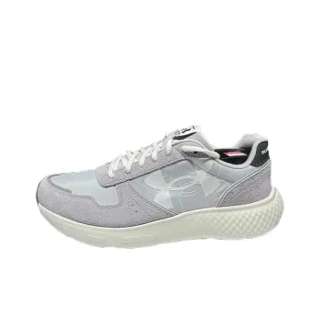 Under Armour Decoy Lu Anti Slip Wear Resistant Low Top Running Shoes Unisex Purple Gray