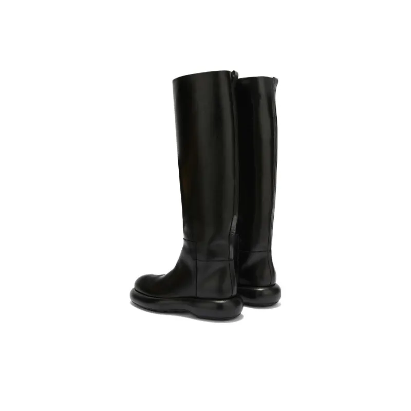 JIL SANDER Knee-High Flat Boots Women's-3