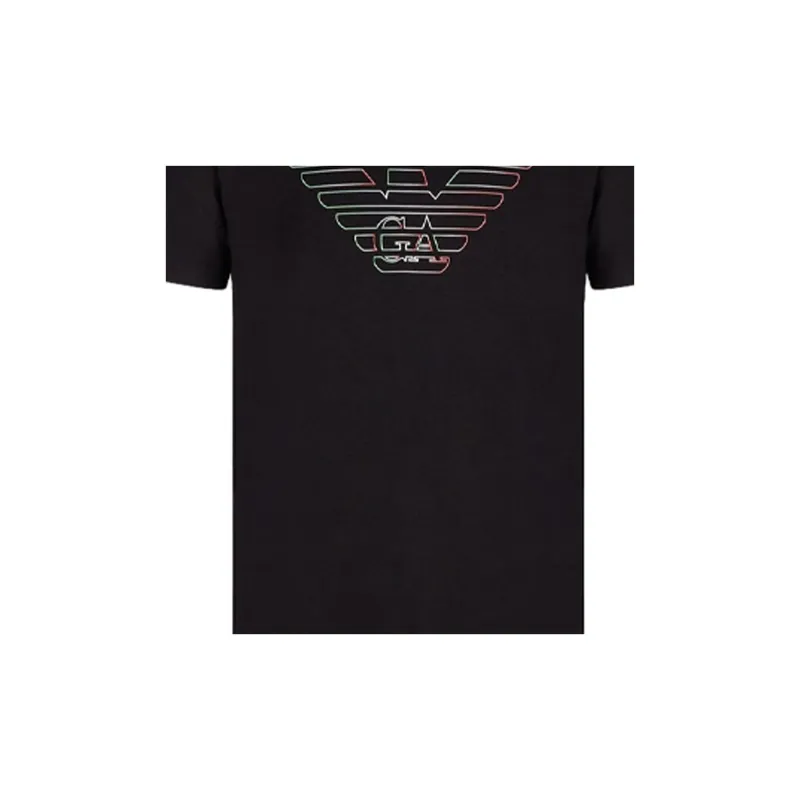 EMPORIO ARMANI T Shirts Men Black-5