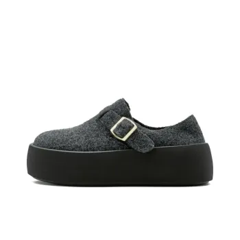 Little Sue Niche Design Minimalist Plain Commute Boken Trendy Versatile Fashion Casual Shoes Women's