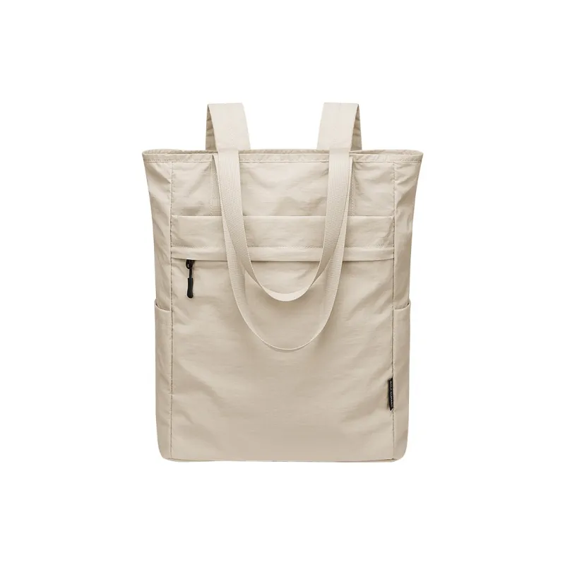 GOLF Fabric Backpack Large Size Women's Apricot/Elegant Black-2