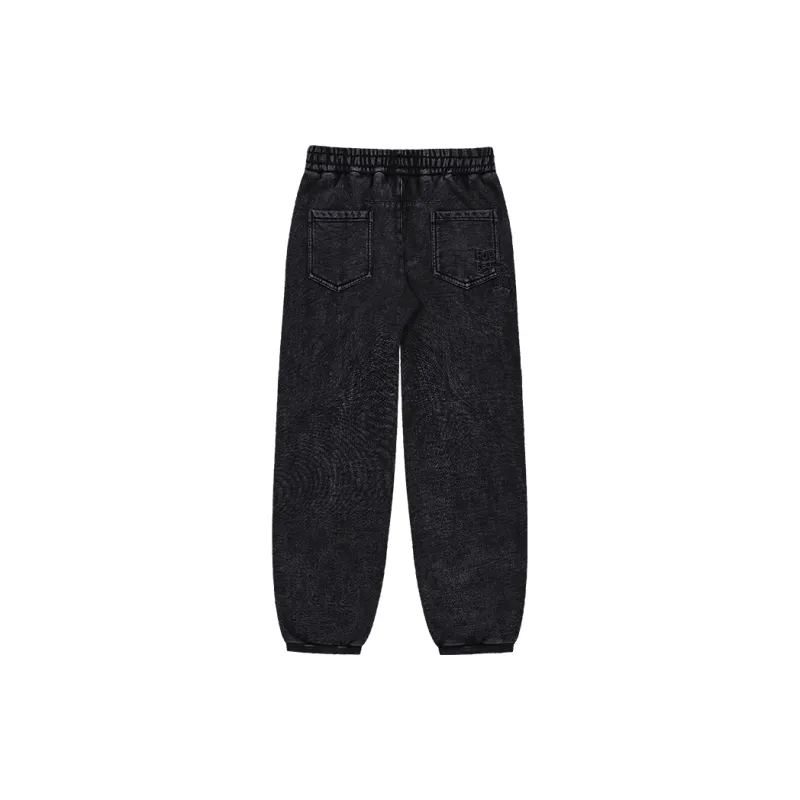 XXZXX Casual Pants Unisex Black-1
