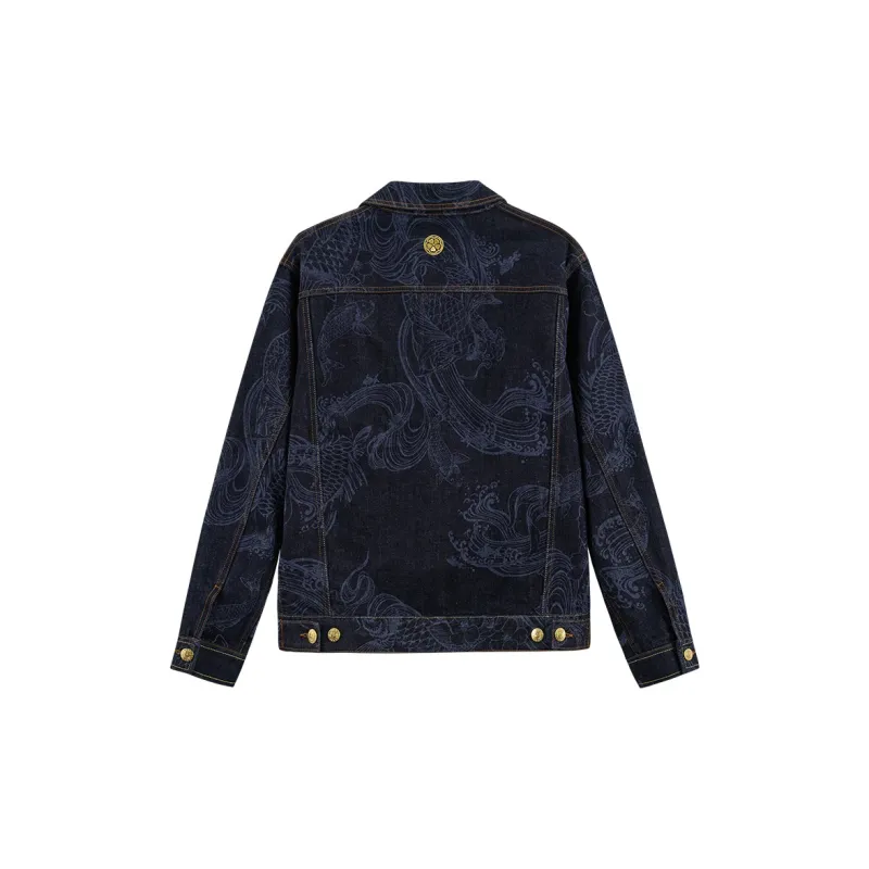ONIARAI Denim Jacket Men's Denim Blue-1