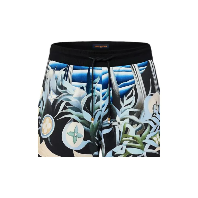 LOUIS VUITTON Casual Shorts Men's Marine Blue-5
