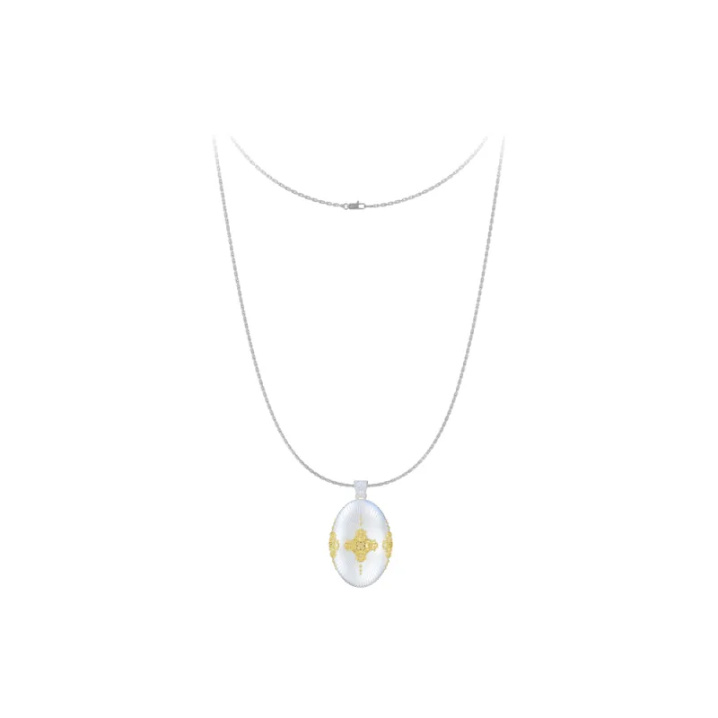 Juunngle Lab Gold Plated Copper Necklaces Women's-0