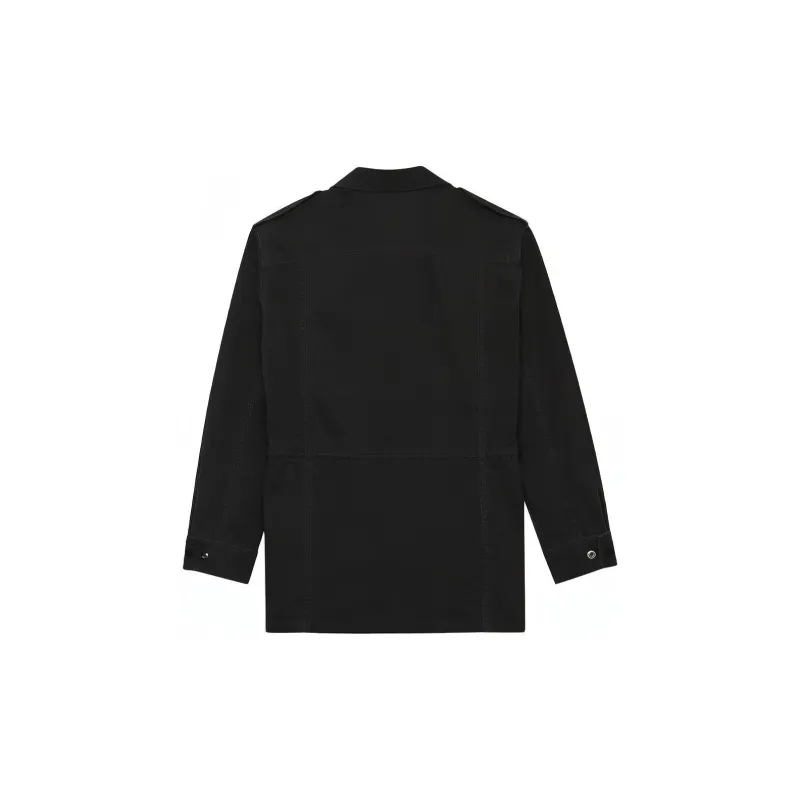 SAINT LAURENT Parka Coats Men's Black-1