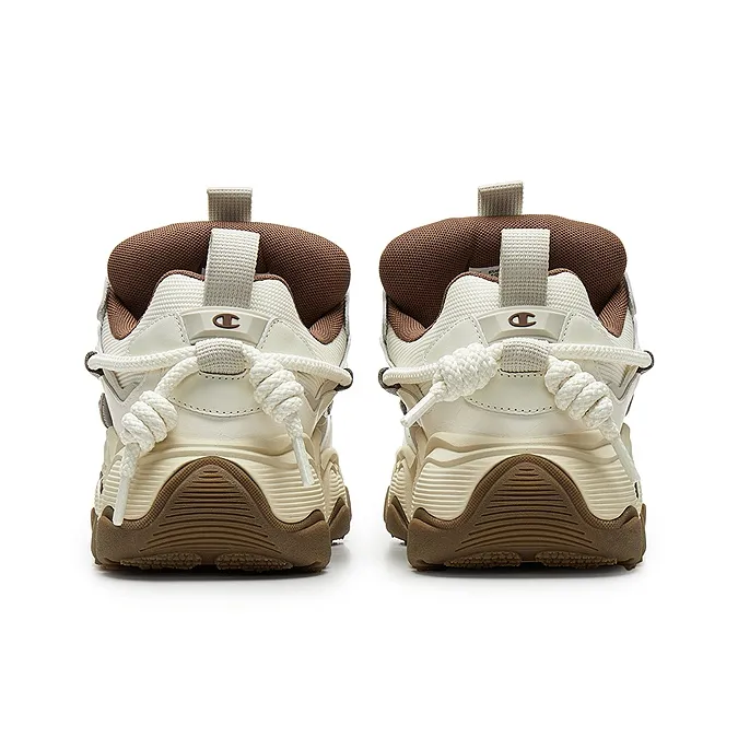 Champion Lava Cake Champ Lava Low Top Casual Shoes Men's Milk White/Walnut-2