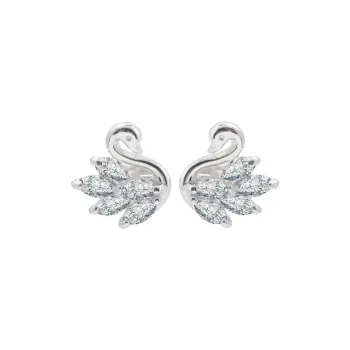 Muyan 925 Sterling Silver Stud Earrings Women's