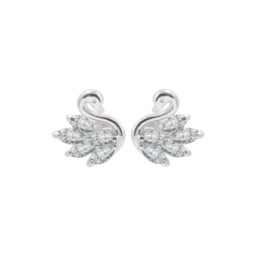 Muyan 925 Sterling Silver Stud Earrings Women's