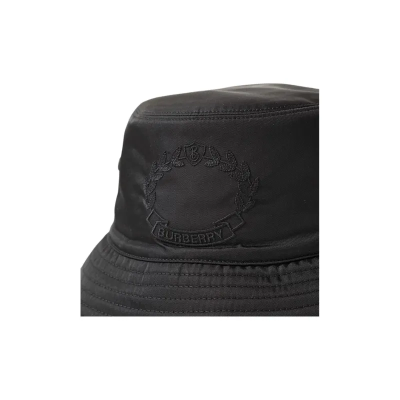 Burberry Nylon Bucket Hats Men's Black-3