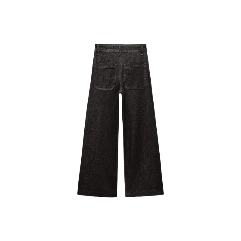 ZARA ZW Series Jeans Women's Black-1