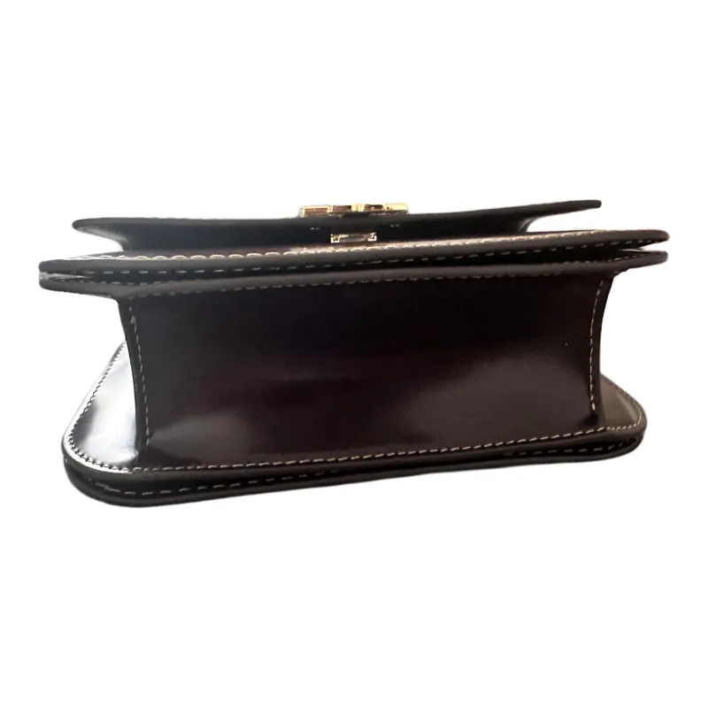 TORY BURCH Britten Cow Leather Crossbody Bag Shoulder Bag Women's Cherry Red-3