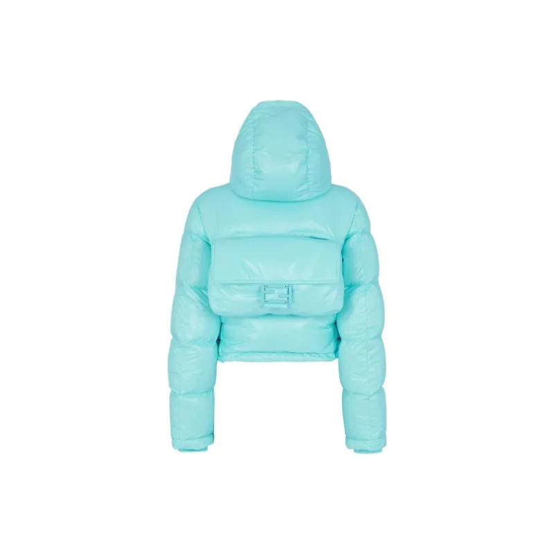 FENDI FW22 Down Jacket Women's Blue-1