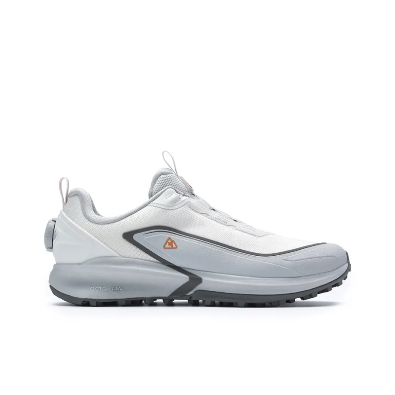 FILA BOA Wear resistant And Lightweight Low Top Running Shoes Men's Gray-1