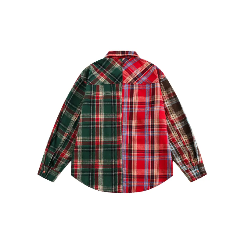 DOH STORE Shirt Unisex Colorful Plaid-1