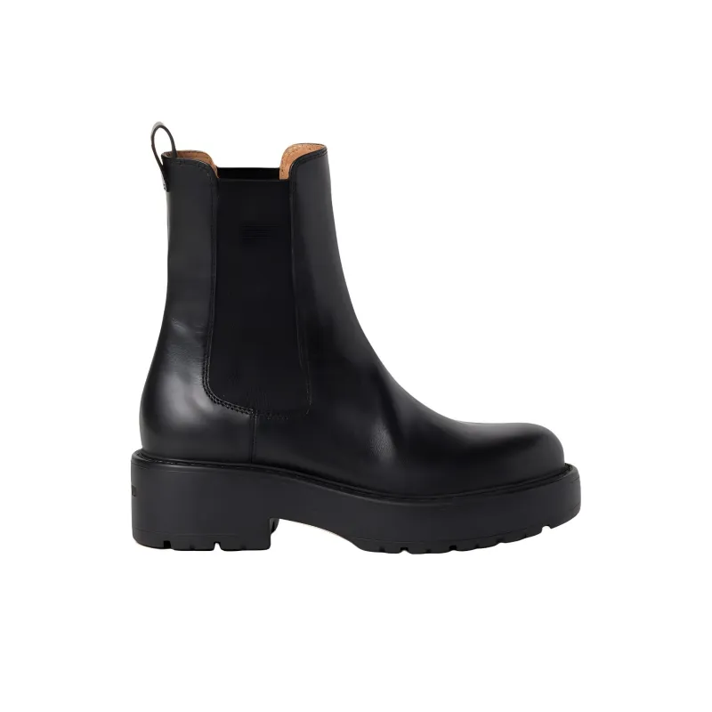 MIU MIU Short Chelsea Boots 5.5cm Women's Black-1