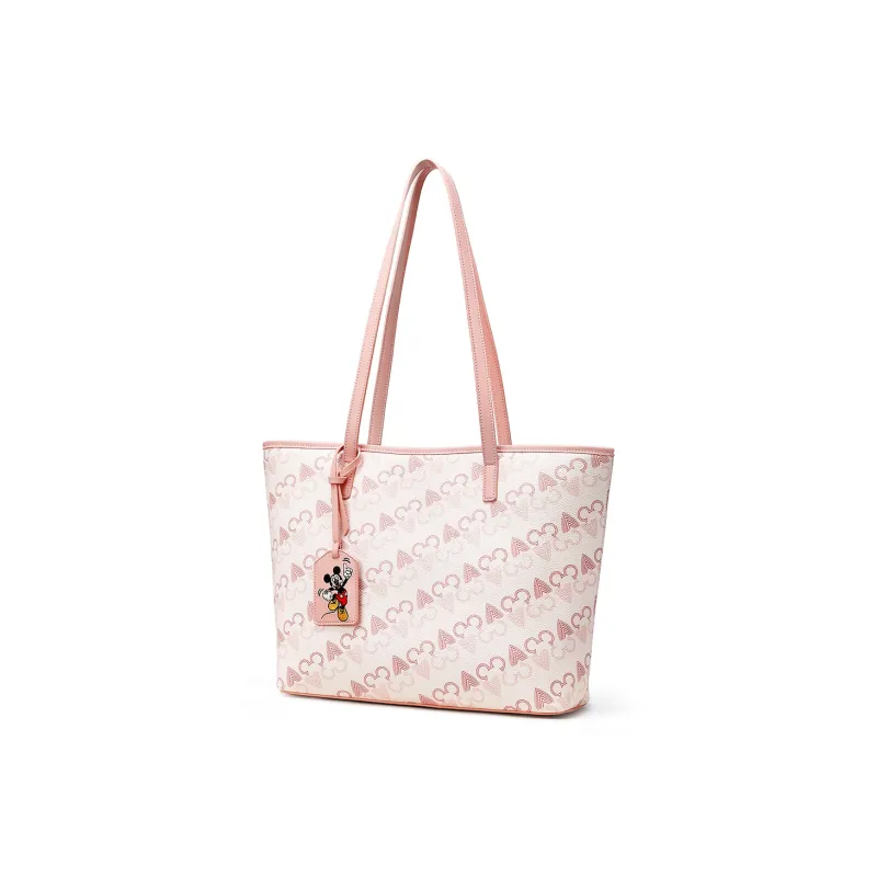MESUCA Disney Disney Collaboration Disney Collection PU Tote Bag Shopping Bag Shoulder Bags Regular Women's Multicolor-3