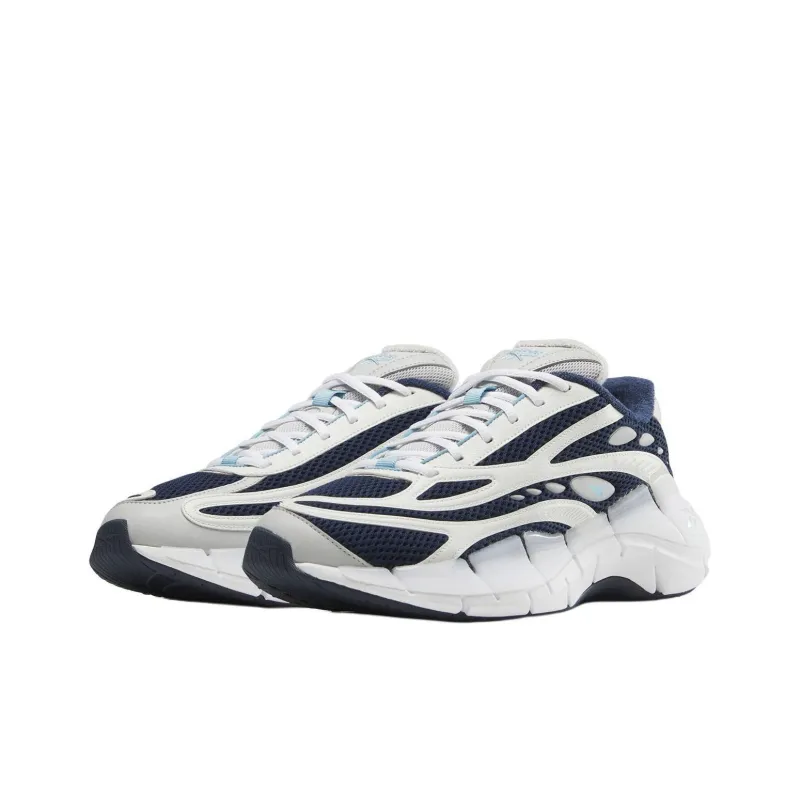 Danielle Guizio x Reebok Anti Slip Wear Resistant Low Top Running Shoes Women's White Blue-2