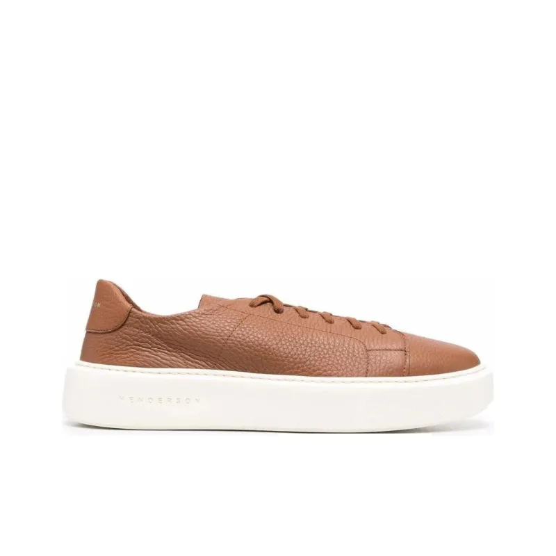 Henderson Baracco Low-Top Skateboard Shoes Men's Brown-1