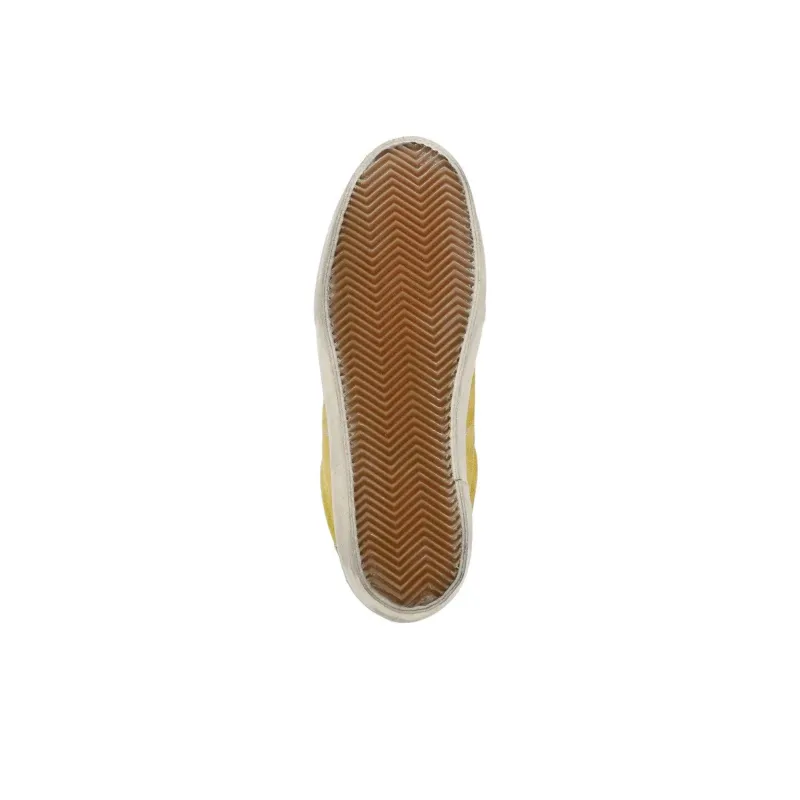 Golden Goose Soul Star Low Top Skateboard Shoes Women's Yellow-4