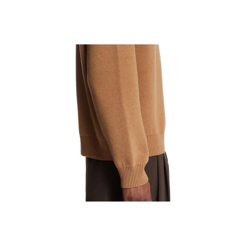 Bottega Veneta FW24 Cashmere Sweater Men's Brown-5