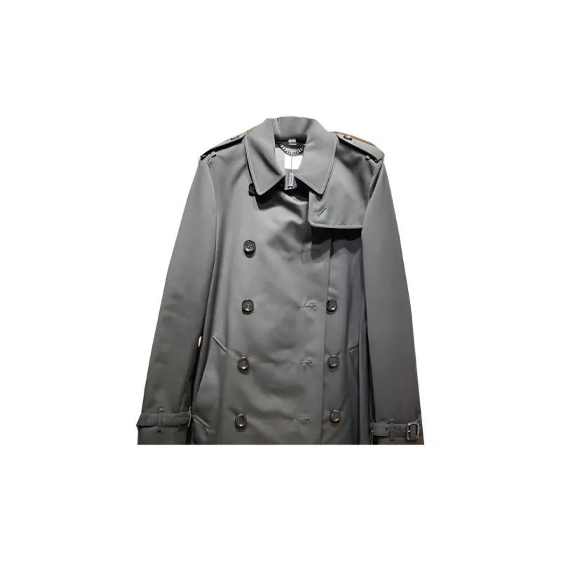 Burberry Trench Coat Men's Black-2