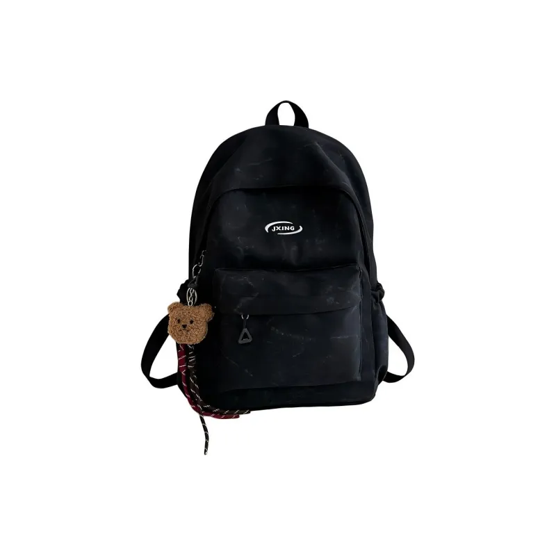 Yalu Nylon Backpack Women's Ecru/Black/Red/Blue-5