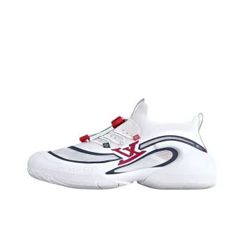 LOUIS VUITTON Barracuda Low Top Casual Shoes Men's White