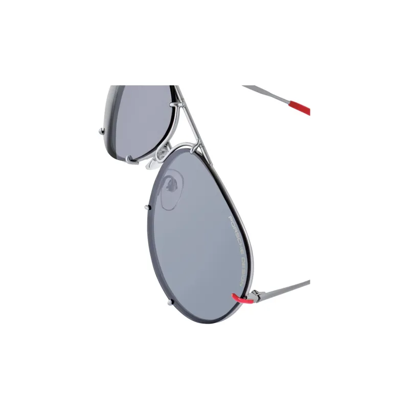 PORSCHE DESIGN Pure Titanium Aviator Sunglasses Unisex-4