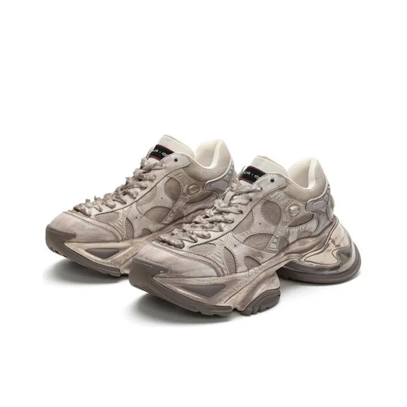 DIDU x DAPHNE LAB Low Top Chunky Sneakers Women's-4