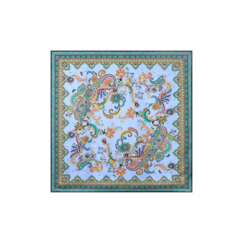 ETRO Paisley print Silk Foulard-0